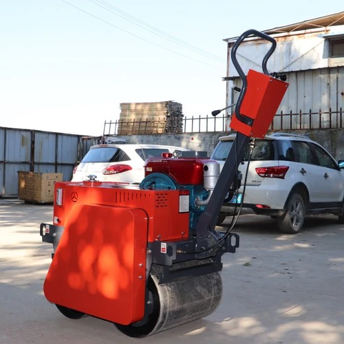 HR560 kg 5.6 Ton Handheld Water-cooled Double Wheel Roller Roller