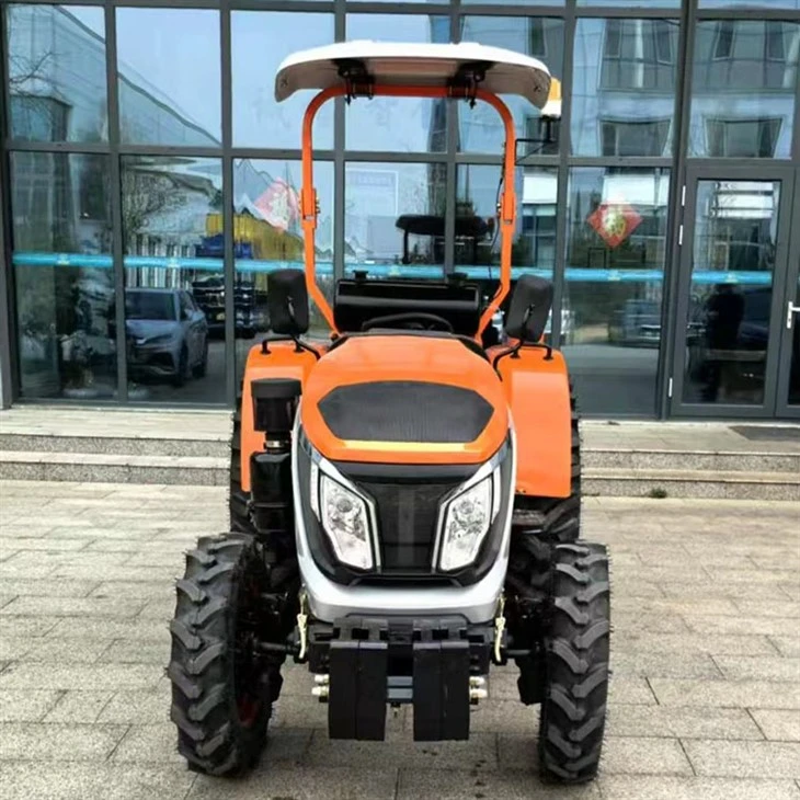 60HP Narrow Orchard Tractor – Ultra-Narrow Chassis for Vineyard & Greenhouse